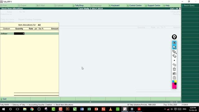 Tally Project work | Case Study 3 - GST | February Month Entry | Lecture 46 смотреть онлайн