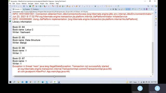 Hibernate : fetching | updation | deletion | inheritance mapping example смотреть онлайн