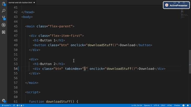Accessible JavaScript Click Handlers смотреть онлайн