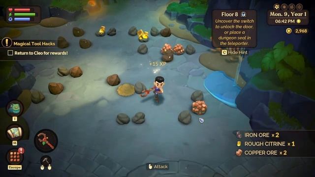 How to Use Iron Pickaxe's Magical Ability in Fae Farm смотреть онлайн