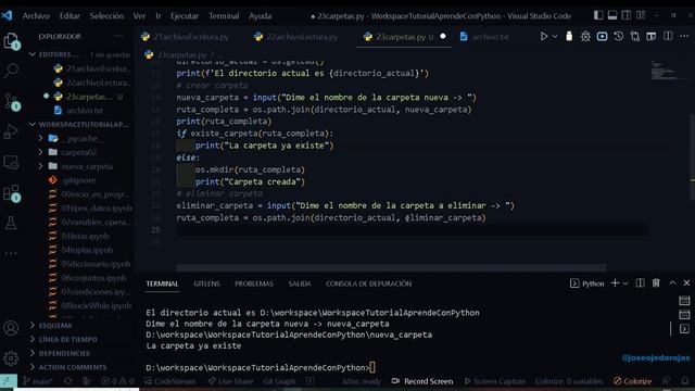 19 Python, carpetas смотреть онлайн