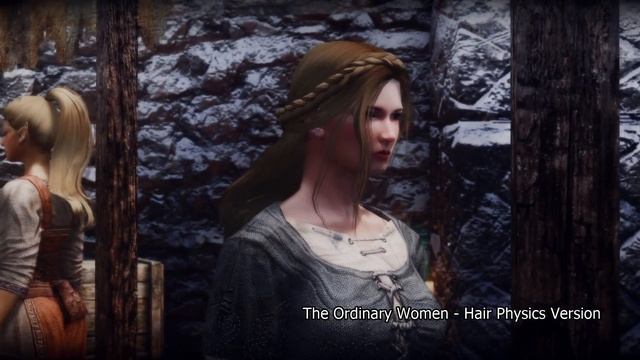 Skyrim The Ordinary Women - Hair Physics Version смотреть онлайн