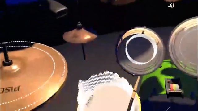 Slipknot - Psychosocial - Drum Cover in VR (Game: VR Drums Ultimate Streamer) смотреть онлайн