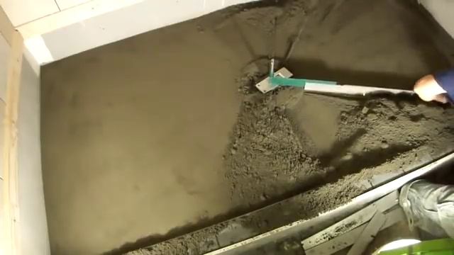 Формирование грязевой основы для пола в душе смотреть онлайн