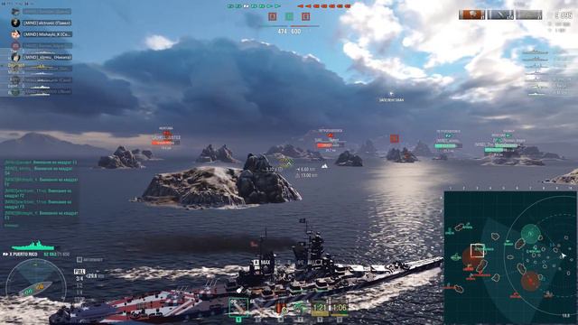 World of Warships 2021 12 18 Клановые бой. Клан MIND! смотреть онлайн