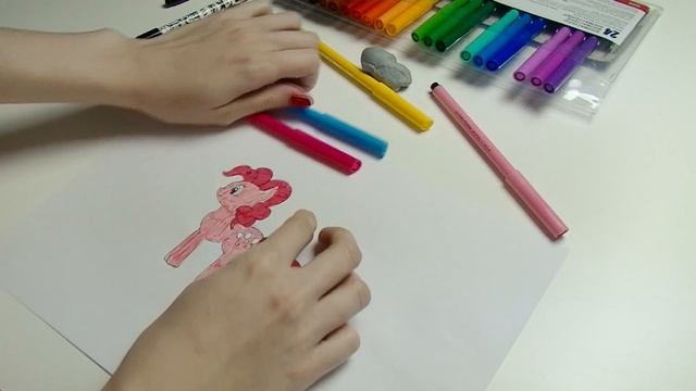 #ЛЕТТИСКЕТЧ | Как нарисовать пони Pinkie Pie | LETTYLAND смотреть онлайн