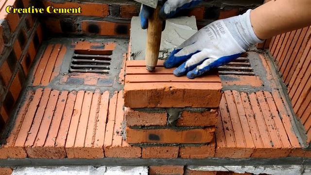 Efficient outdoor wood stove - Ideas from red brick and cement смотреть онлайн