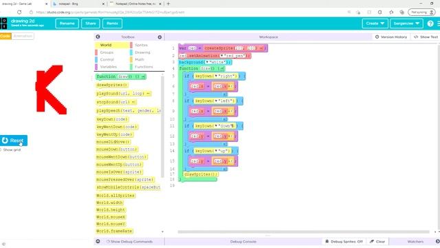 How to make a drawing game in code.org Game lab смотреть онлайн