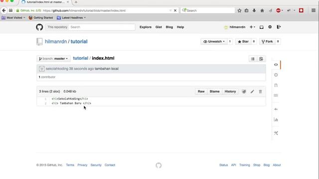 Apa Itu GitHub (Push dan Pull) смотреть онлайн
