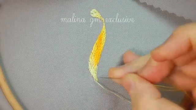 Hand Embroidery | How To Embroider A Letter 