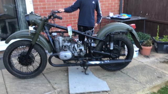 Ural M-66 Motorbike- 650cc - 1972 - Project