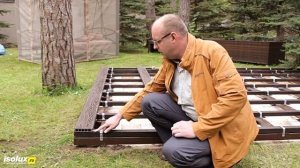 Как укладывать террасную доску из ДПК SW Fagus. Правильный монтаж террасной доски.