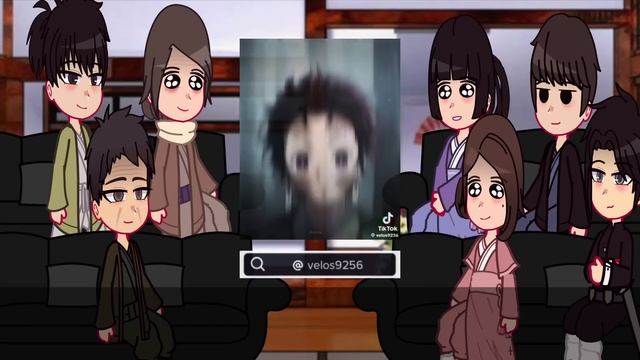 Tanjiro And Nezuko Old Village People React PART 2 // Demon Slayer Grv