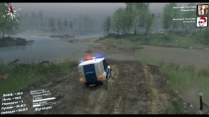 ПОЛИЦЕЙСКАЯ ПОГОНЯ ЗА ГЕЛИКОМ - SpinTires