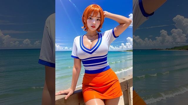 【4K AI Cosplay】 ONE PIECE NAMI (Basic Version) 원피스 나미 (기본 버전) ONE PIECE ナミ (基本版) смотреть онлайн