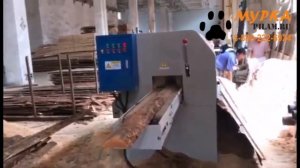 Горбыльный станок Мурка для переработки горбыля в доску для увеличения кпд выхода pilam.ru