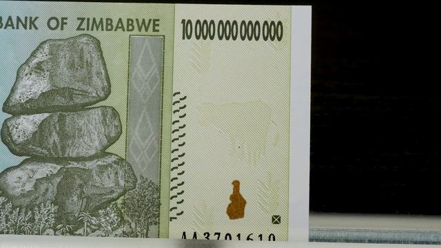 10 Trillion Zimbabwe Dollars - Featuring The Reserve Bank Of Zimbabwe And Great Zimbabwe