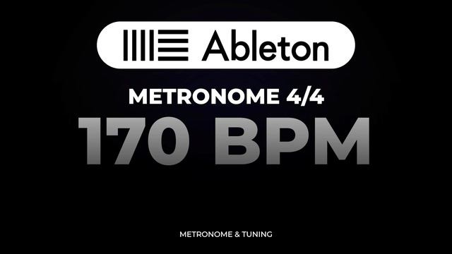 Metronome (Ableton Sound) - 170 BPM 4/4 (Beats per minute) смотреть онлайн