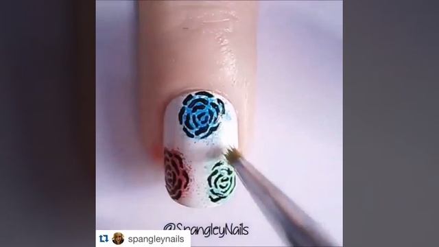 маникюр фиолетовый смотреть онлайн