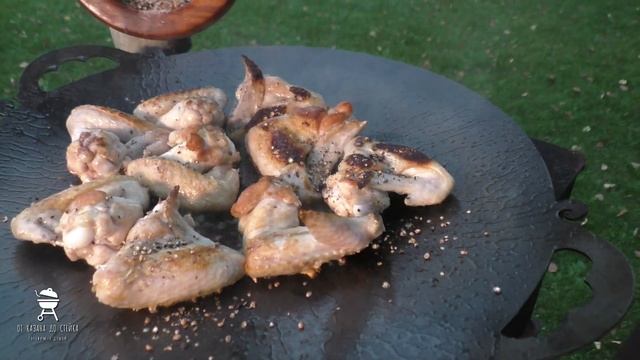 Крылышки терияки на садже с овощами смотреть онлайн