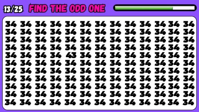 Find The Odd One Out Quiz Challenge | Number and Letter Edition ??| How Good Are Your Eyes? ?️? смотреть онлайн