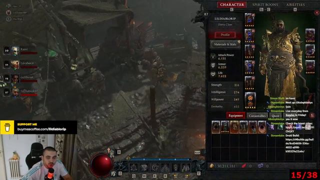 FREE Boosting Viewers in Nightmare Dungeons - Diablo 4 POISON CLAW Druid Build | LIVESTREAM смотреть онлайн