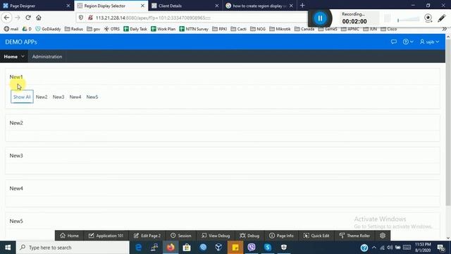 How to do Create Region Display Selector In Oracle APEX смотреть онлайн