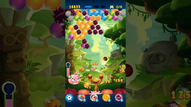 Angry Birds POP Bubble Shooter - Level 83. Gameplay Android walkthrough смотреть онлайн