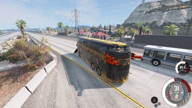 Mountain Racing & MASSIVE Crashes with the NEW Capsule Bus in BeamNG Drive Mods! смотреть онлайн
