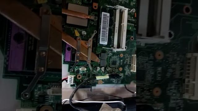 Asus N61VN не стартует материнская плата. смотреть онлайн