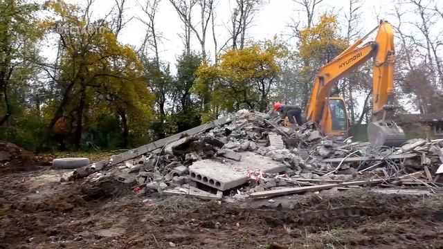 Бетонный щебень фракция 70-100 мм (Битый бетон) Дроблёный бетон. смотреть онлайн