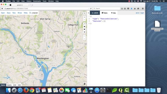 Get GeoJSON data quickly and easily смотреть онлайн