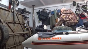 Запуск лодочного мотора после зимы!