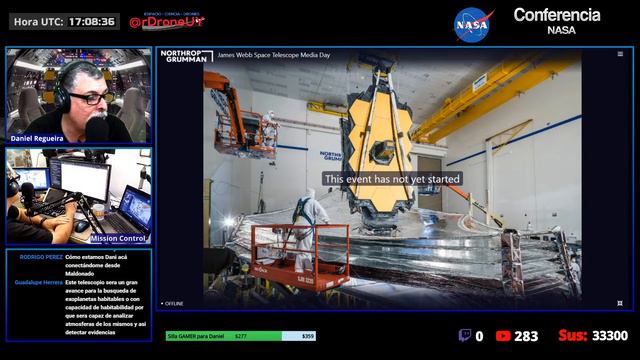 *CANCELADA*LANZARÁN EL TELESCOPIO JAMES WEBB - CONFERENCIA DE PRENSA DE NASA - O (EN ESPAÑOL) смотреть онлайн
