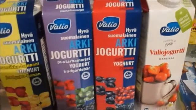 Покупки из Финляндии - Продукты из Финляндии - Что и сколько стоит Распаковка часть 1 смотреть онлайн