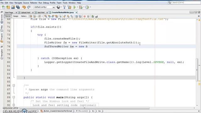 Java Tutorial: How to Create and Write to a Text File смотреть онлайн