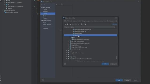 jak dodać bibliotekę do IntelliJ(jak dodać pliki jar)/How add library to IntelliJ(How add jar files смотреть онлайн