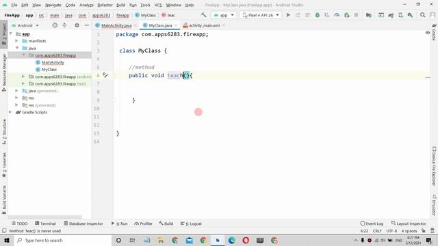 Class , Object , XML , Method - Android Studio Part - 2 ( Full Basic in 1 Video ) with Notes | 2021 смотреть онлайн