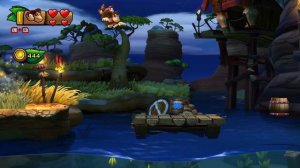 Donkey Kong Country: Tropical Freeze - World 3: Bright Savannah - No Damage 100% Walkthrough