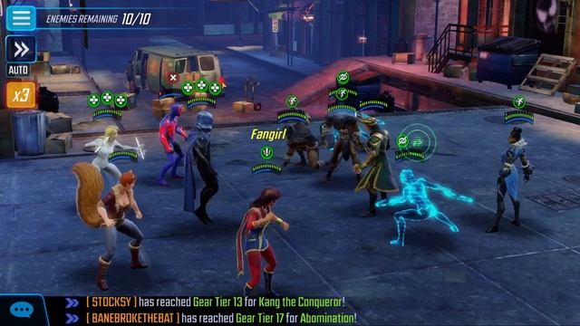 HOW TO BEAT NODE 3 DIFFICULTY 8 NOVA TRIALS F2P - MSF - MARVEL STRIKE FORCE смотреть онлайн