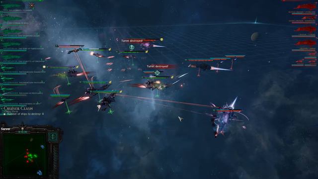 Chaos (Slaanesh Fleet) vs Imperial Navy! Rank 66 - Battlefleet Gothic Armada смотреть онлайн