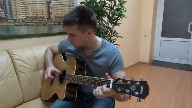 Imany feat Filatov & Karas - Don't Be So Shy (cover on guitar / fingerstyle) смотреть онлайн