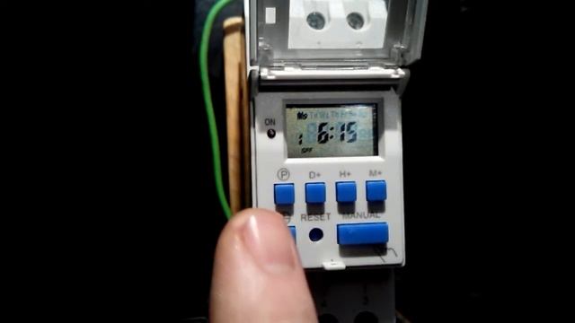 Программируемый недельный таймер THC15A Настройка смотреть онлайн