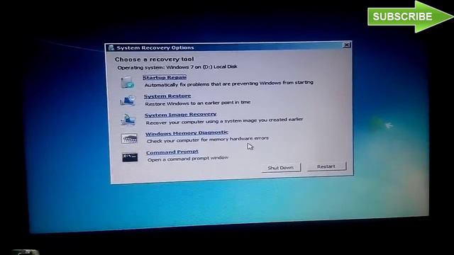 how to fix windows 7 startup repair|100% working смотреть онлайн