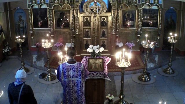 17:00 26.09.21 Всенощное бдение в храме Всех Святых г. Тюмень смотреть онлайн