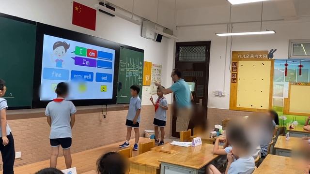 First Day of School Teaching ESL in China - Grade 2 - PowerPoint Download смотреть онлайн