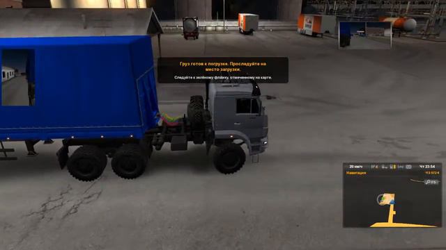 KAMAZ 65221 ОБЗОР МОДА ДЛЯ EURO TRUCK SIMULATOR 2