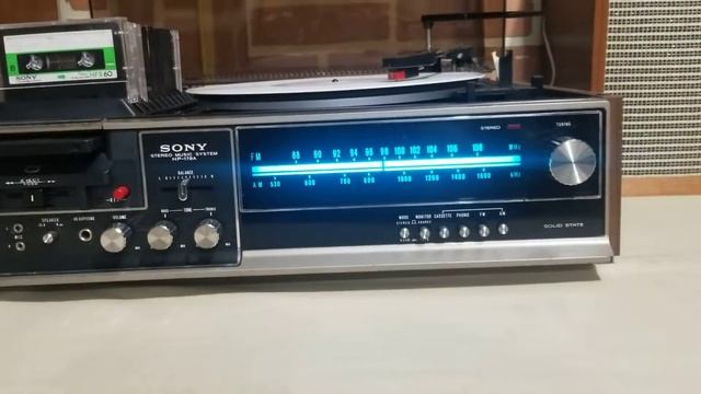 Vintage SONY HP-179A Stereo Record Player AM FM Cassette Unit смотреть онлайн