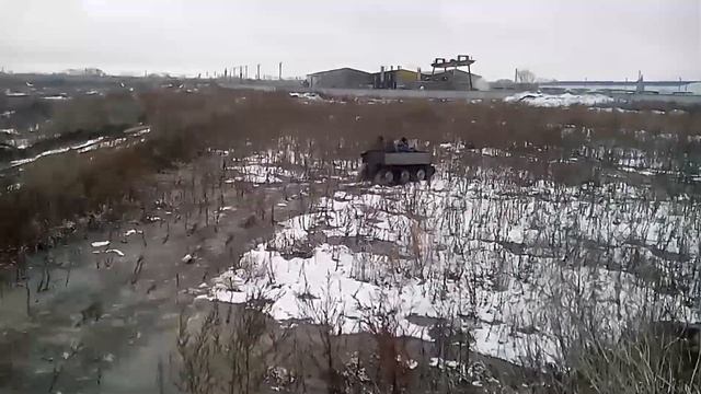 Мини вездеход Егоза на гусеницах смотреть онлайн
