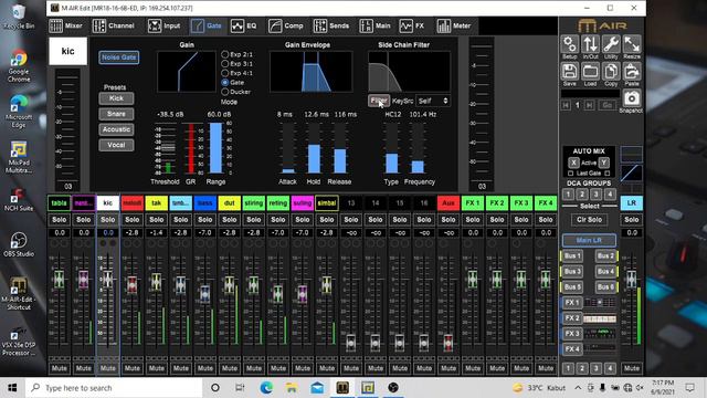 BELAJAR MIXING MULTITRACK DANGDUT INSTRUMEN #MIDAS MR18 смотреть онлайн